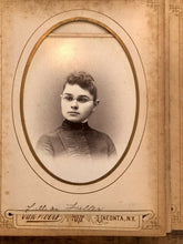 Load image into Gallery viewer, Nice Leather Album Many ID'd People Iowa Minnesota New York CDV Cabinet Photos