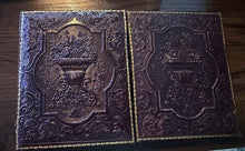 Load image into Gallery viewer, Unique post Mortem 1/4 daguerreotype very unusual rare thermoplastic mat photo