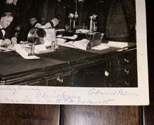 Load image into Gallery viewer, RARE Photo Navy Admirals & President Franklin D Roosevelt / US and Naval History