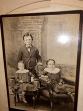 Load image into Gallery viewer, Big Leather Album 101 Antique Photos New York Pennsylvania 1860s 1870s 1880s IDs