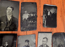 Load image into Gallery viewer, Big Lot of 39 Tintypes Antique Photos