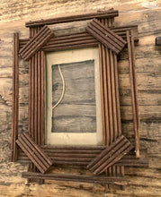 Load image into Gallery viewer, Lot of 7 Antique Victorian Era Picture Wood Wall Frames inc Photo of House 1800s