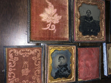 Load image into Gallery viewer, lot of photos virginia family ambrotypes tintypes 1860s 1850s harding wells