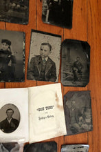 Load image into Gallery viewer, Big Lot of 39 Tintypes Antique Photos