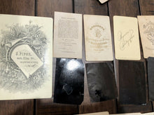 Load image into Gallery viewer, Lot Cabinet Card CDV Tintype Photos Varian Family New York NY Bogardus Fredricks