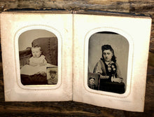 Load image into Gallery viewer, Civil War Era Album Tintypes CDV Photos Tax Stamps IDs