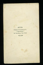 Load image into Gallery viewer, Civil War USN Navy Surgeon? CDV Photo by Fredricks New York Photographer
