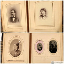 Load image into Gallery viewer, California Pioneers Photo Album CDV Cabinet Cards Tintypes 1860s - 1890s YOLO Co