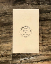 Load image into Gallery viewer, Civil War Veteran, Photographer John Milne 1860s Self Portrait, Trade Card Photo
