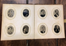Load image into Gallery viewer, Miniature Album + 69 Gem Tintype Photos