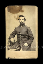 Load image into Gallery viewer, CDV Photo Civil War Soldier Charles Knight Lowell Massachusetts Photographer