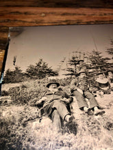 Load image into Gallery viewer, Rare Large Ambrotype Photo Blueberry Pickers 1850s Outdoor