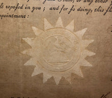 Load image into Gallery viewer, SIGNED 1st US CHIEF JUSTICE JOHN JAY AUTOGRAPH, 1800s NEW YORK MILITIA DOCUMENT