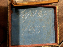 Load image into Gallery viewer, 1/6 Dated Daguerreotype Handsome Man in Slicker Hat Missouri Photographer Outley