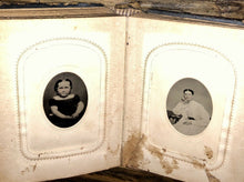 Load image into Gallery viewer, Civil War Era Album Tintypes CDV Photos Tax Stamps IDs