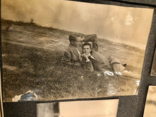 Load image into Gallery viewer, Two Great Antique Albums, 122 Total Snapshot Photos incl Dog, Cat, Baseball?