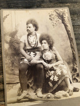 Load image into Gallery viewer, Rare 1800s Photo Circus Sideshow Performers Big Hair Wild People or Indian?