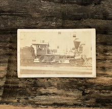 Load image into Gallery viewer, Rare 1860s Train / RR CDV Photo Pennsylvania Railroad