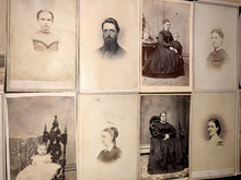 Load image into Gallery viewer, Lot Of 44 Civil War Era / 1860s CDV Photos