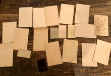 Load image into Gallery viewer, Contents of Antique Photo Album Michigan Wisconsin CDV Cabinet Card Tintype 1800