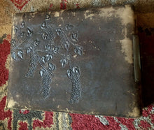 Load image into Gallery viewer, LARGE Antique Leather Album 46 Photos Cabinet Cards CDVs Tintype New York Widow