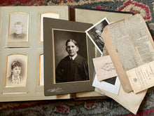 Load image into Gallery viewer, Antique Leather Album 39 Photos Tintypes CDV