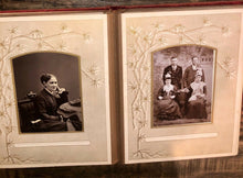Load image into Gallery viewer, Photo Album Loaded Full w 48 Cabinet Cards & CDVs Tintype 1800s