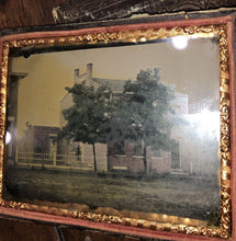 Load image into Gallery viewer, Color Outdoor Ambrotype Photo House or Building Jailhouse in Minnesota? 1800s