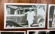 Load image into Gallery viewer, Lot of SIX 8x5 Photos Flapper Women Girl on Farm Man with Car Los Angeles 1920s