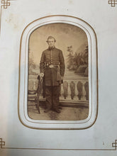 Load image into Gallery viewer, Album with CDV Photos & Civil War Soldier