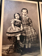 Load image into Gallery viewer, 3 Family CDVs By San Francisco Photographer 1860s