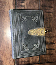 Load image into Gallery viewer, 1860s Washington PA Photo Album w CDVs & Tintypes Some ID's Civil War Tax Stamps