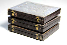 Load image into Gallery viewer, Three 1/6 Daguerreotypes of a Husband and Wife, Philadelphia Photographer Lot