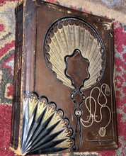 Load image into Gallery viewer, Quality Leather Antique Photo Album 93 1860s + Later CDV Cabinet Tintype Photos