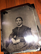Load image into Gallery viewer, Big Lot of 14 Full or Whole Plate Tintype Photos Poss Post Mortem Antique 1800s