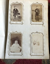 Load image into Gallery viewer, Large Chester County Pennsylvania Photo Album ID's Tax Stamps Quality Leather