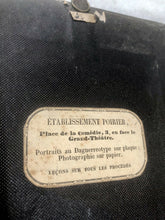Load image into Gallery viewer, 1/4 Tinted Daguerreotype Passe Partout Wall Frame French Photographer 1850s