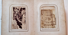 Load image into Gallery viewer, 1860s Italian Tour Album & CDV Photos Locations Identified Rome Italy Vatican