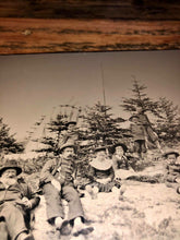 Load image into Gallery viewer, Rare Large Ambrotype Photo Blueberry Pickers 1850s Outdoor