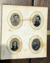 Load image into Gallery viewer, Miniature Album + 69 Gem Tintype Photos