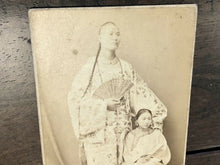Load image into Gallery viewer, Rare Chinese Giant Sideshow Freak Antique CDV Photo by London Stereoscopic Co.