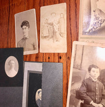 Load image into Gallery viewer, antique photo lot ID'd people kansas missouri iowa 1800s 1900s tintype cdv