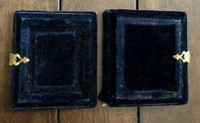 Load image into Gallery viewer, 1/6 Tinted Daguerreotype of a Little Boy ~ Still Sealed, Blue Velvet Case