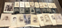 Load image into Gallery viewer, Lot Cabinet Card CDV Tintype Photos Varian Family New York NY Bogardus Fredricks