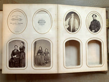 Load image into Gallery viewer, Civil War Era Album 165 Photos CDV Tintype ID'd Scott Barrow Fam Mexican War Vet