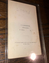 Load image into Gallery viewer, 1860s CDV Town View of St Albans Vermont - Civil War Confederate Raid