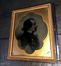 Load image into Gallery viewer, Rare c1857 Tintype Dr Elisha Kent Kane Arctic Explorer Navy Officer - Brady Int