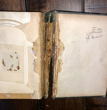 Load image into Gallery viewer, 1860s Photo Album with Antique CDV & Tintype Photos