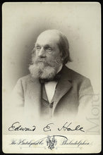 Load image into Gallery viewer, Rare Autographed Photo EDWARD EVERETT HALE Historian Author Clergyman, GUTEKUNST