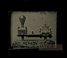 Load image into Gallery viewer, Very Rare Miniature Gem Tintype STEAM PUMP PATENT MODEL 1860s Photo
